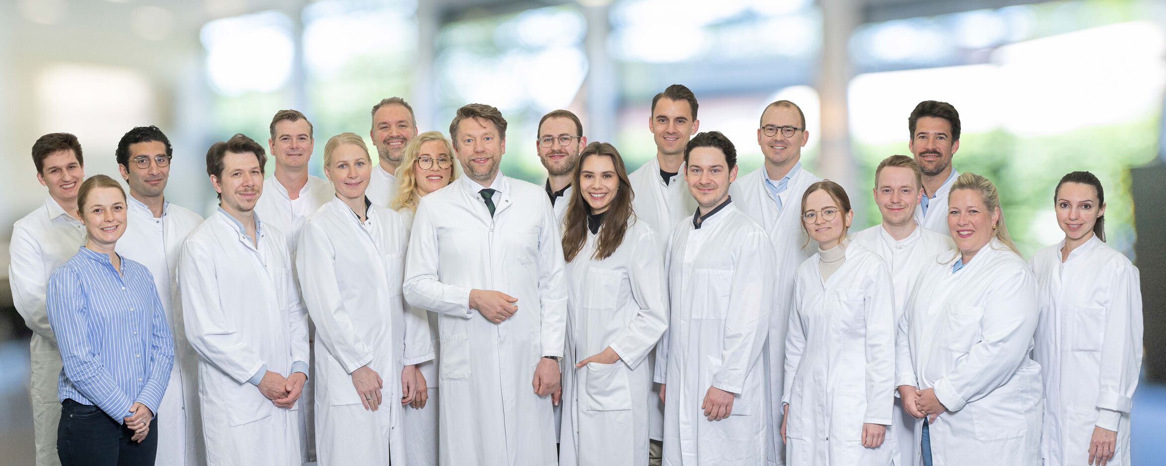 Gruppenbild Abteilung Plastische Chirurgie Fachklinik Hornheide